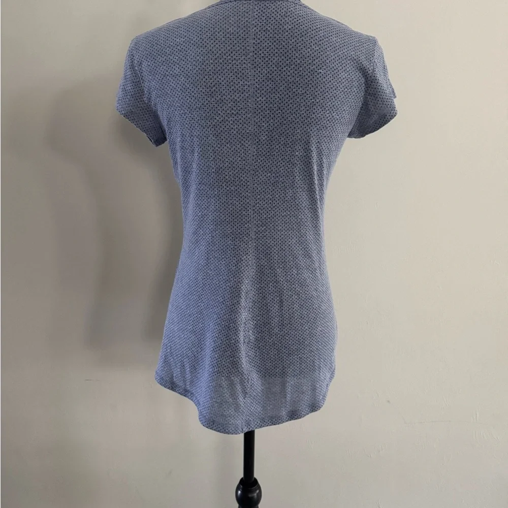 VSX Blue Cap Sleeve Tee Sz S - Picture 2 of 5